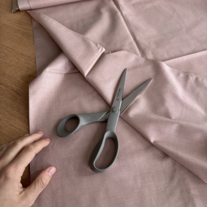 Vzorek - Popelín bavlna/PES pudrová směsová