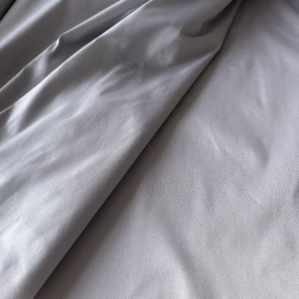 Pevný společenský taft kovově šedý, pes 2