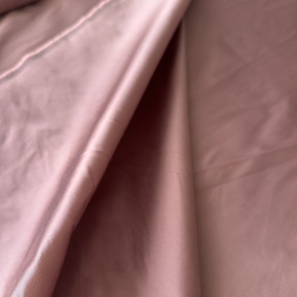 Taft starorůžový se šedou, pes