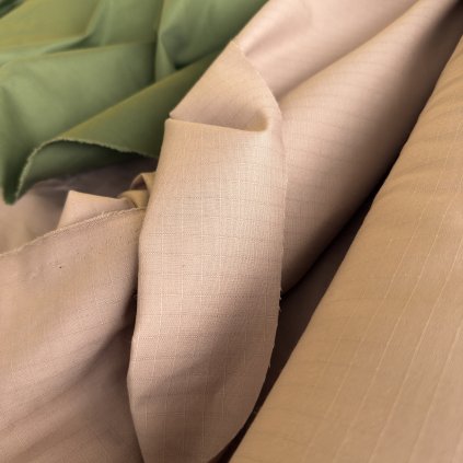 Safari Sand lehký Svitap rip stop 50%bavlna 50%PES