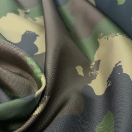 Vzorek - Ulfa Liptovský Mikuláš, maskáčová pevnější podšívkovina