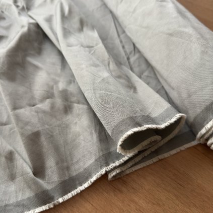 Taft sv. šedý, syntetická vlákna