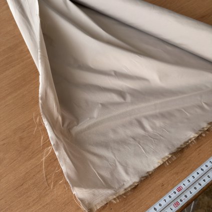 Taft krémový synt. vlákna