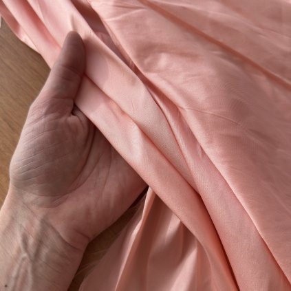 Taft lososová synt. vlákna