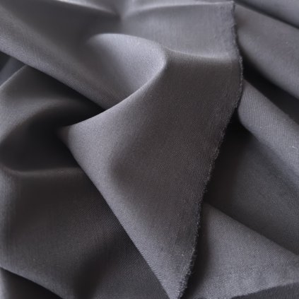 Šatovka / kostýmovka/oblekovka černá, keprová vazba vl/PES/el