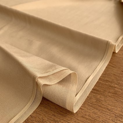 Lehká viskóza šatovka béžová