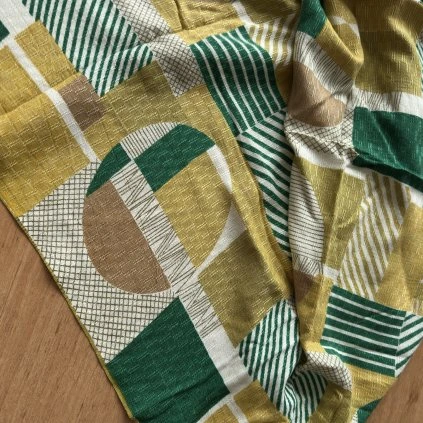 Retro geometrie, bavlna 1