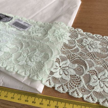 Mint pružná krajka Tylex 14,5 cm