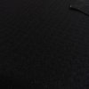Černá vafle, vlna, nepatrně černá lurexová nitka