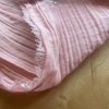 Mušelín cukrově růžový, krep