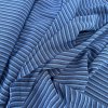 Modročerný proužek, lehký krep, šatovka viskóza