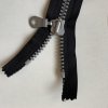Zip YKK Vislon, černý 17CM