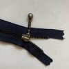 Zip YKK, tmavěmodrý 15CM