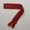 Zip YKK, červený 18CM