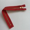 Zip YKK, červený 20CM
