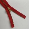 Zip YKK, červený 20CM