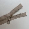 Zip YKK, béžový 13CM