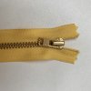 Zip YKK, světležlutý 16CM