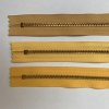 Zip YKK, světležlutý 16CM
