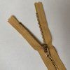 Zip YKK, okrový 18CM