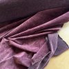 Těžký bytový/čalounický velur, vínovo-fialový