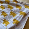 Žlutí hrošíci pro pidilidi, bavlněný úplet/zbytek