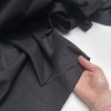 Černé bavlněné plátno s elastanem Velveta Varnsdorf Panama Stretch 4