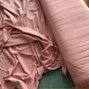 Starorůžový bambusový tričkový úplet, 95% 5%elastan