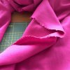 Lehké vlněné plátno/flanel zářivě fuchsiové