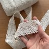 Bavlněná strojově paličkovaná krajka 5cm šíře