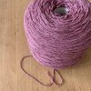 Vlněná příze fialovo růžová Tkalcovna Strmilov