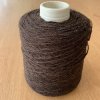Vlněná příze tmavě hnědá Tkalcovna Strmilov