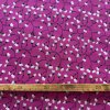 Bavlněné plátno/popelín sakurové kvítky na fuchsiové