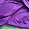Vzorek - Fialový bambusový tričkový úplet, 95% 5%elastan