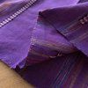 Fialový bavlněný ikat