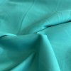 Satén bavlněný tyrkysový, lehce pružná
