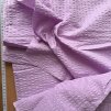 Lila bavlněný krep