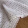 Košilovina, jemný proužek na bílé, kepr bavlna