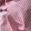 Košilovina růžový proužek, bavlna 2