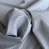 Košilovina bavlněná, šedý proužek