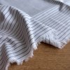 Kosilovina bavlněná, šedý proužek