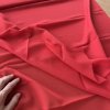 Lehký šifon červený transparentní