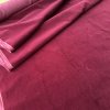 Samet vínový, bavlna