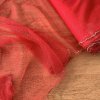 Tyl červený, třpytky