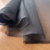 Organza černá, syntetická vlákna