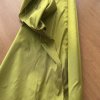 Taft olivově zelený, hedvábí