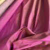 Růžově zelený měňavý taft hedvábí