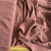 Broušený kostkovaný lyocell TENCEL™ starorůžový Old Rose