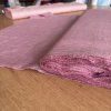 Lehoučký len melanž červenorůžový