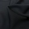 Polyester, kostýmovka drobný proužek, černá